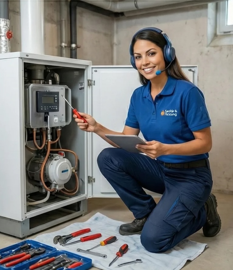 KI-Telefonassistentin fuer Sanitaer- und Heizungsbetriebe